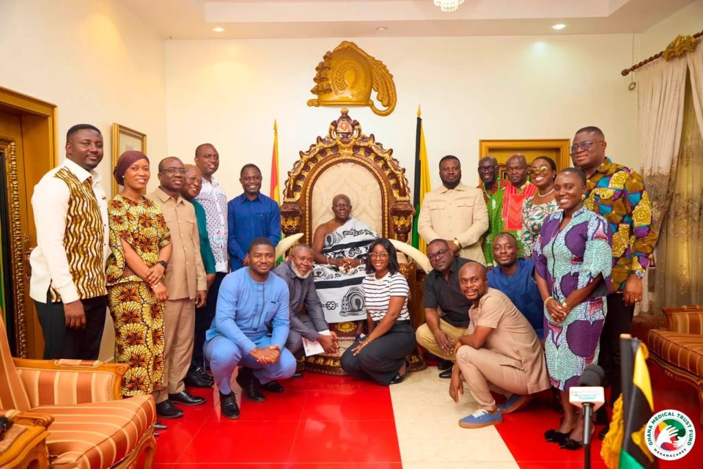 Ghana Medical Trust Fund Briefs Otumfuo on Progress and Vision for Expanding Specialised Healthcare